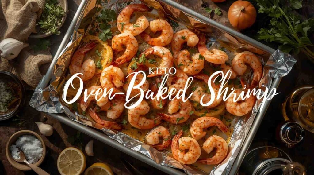Keto Shrimp with Lemon & Garlic