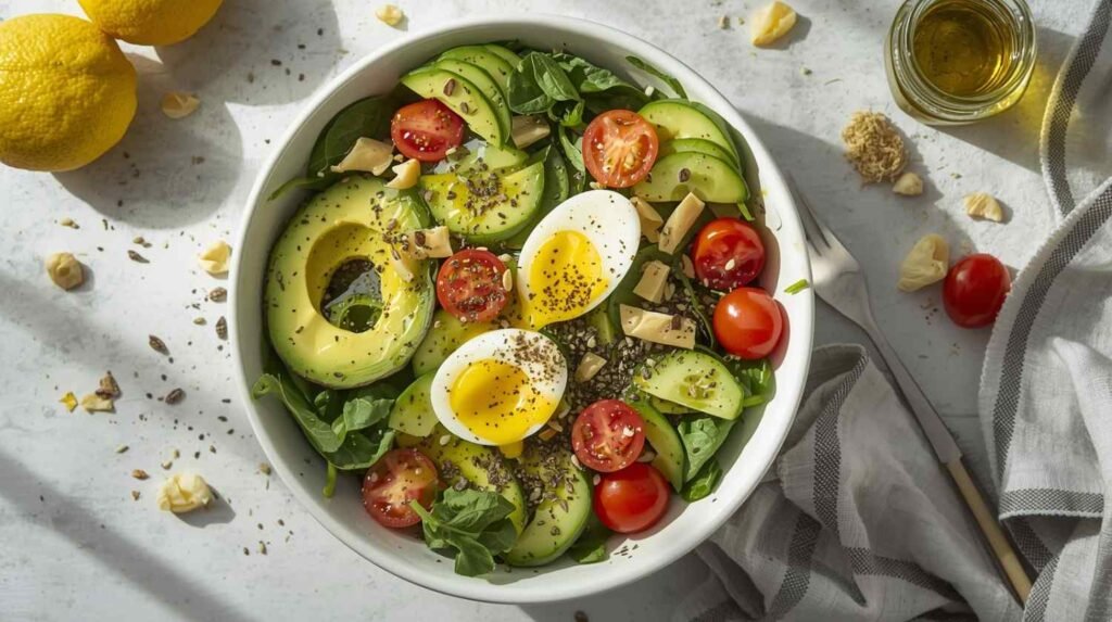 Keto Avocado Power Bowl