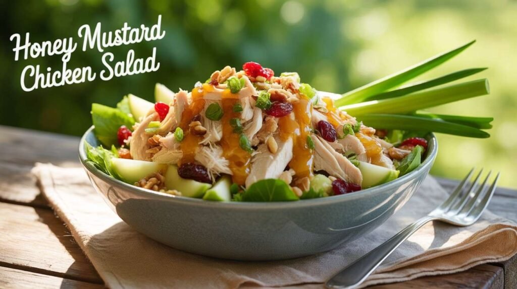 Keto Honey Mustard Chicken Salad