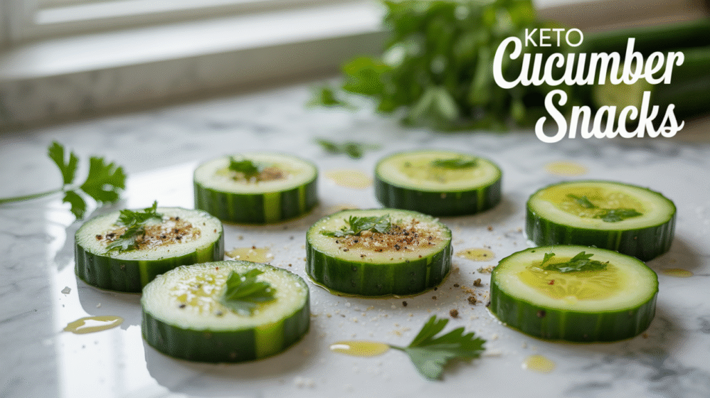 Keto Cucumber Snacks