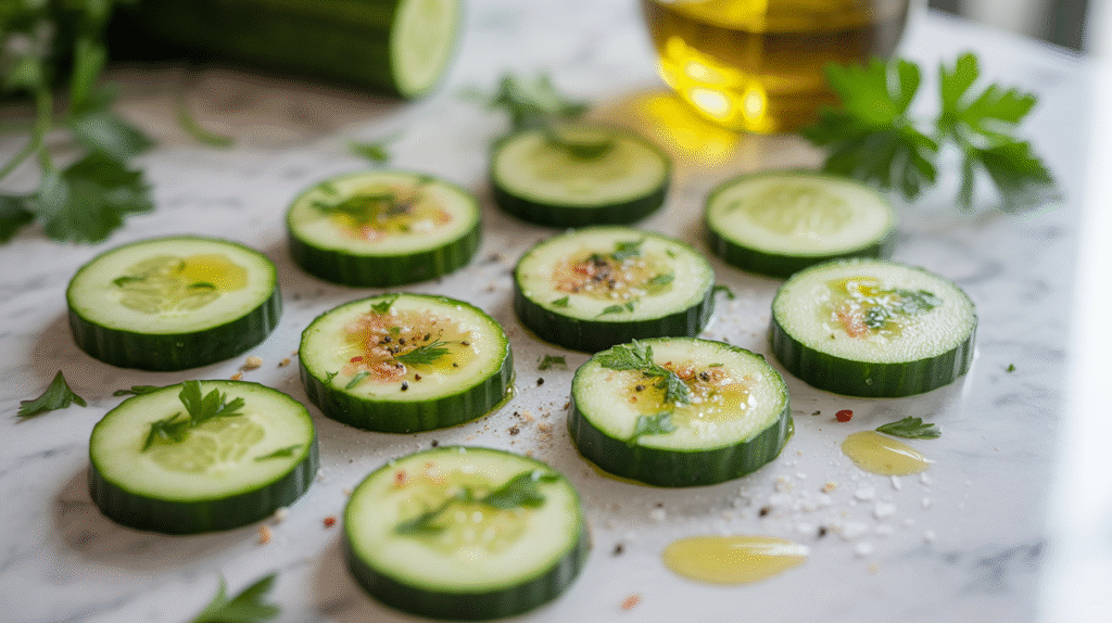 Keto Cucumber Snacks