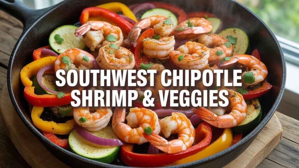 Southwest Chipotle Shrimp and Veggies