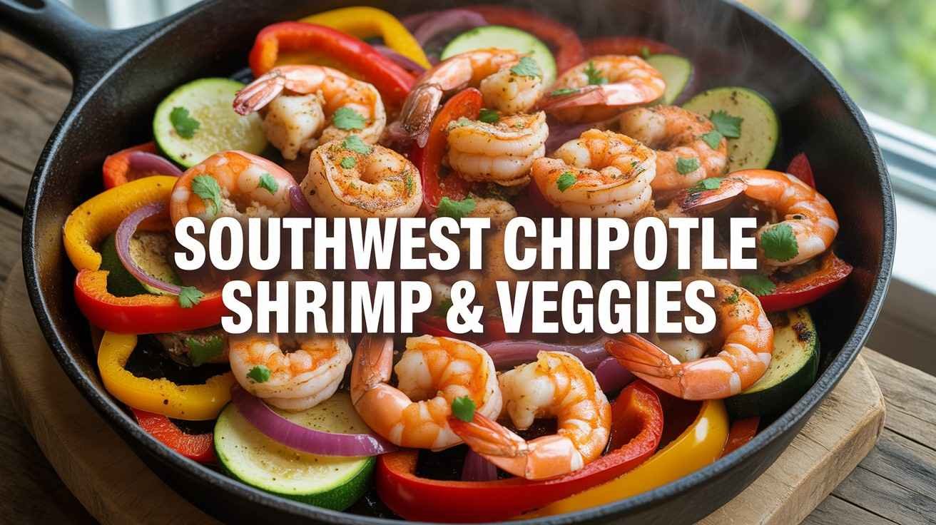 Southwest Chipotle Shrimp and Veggies