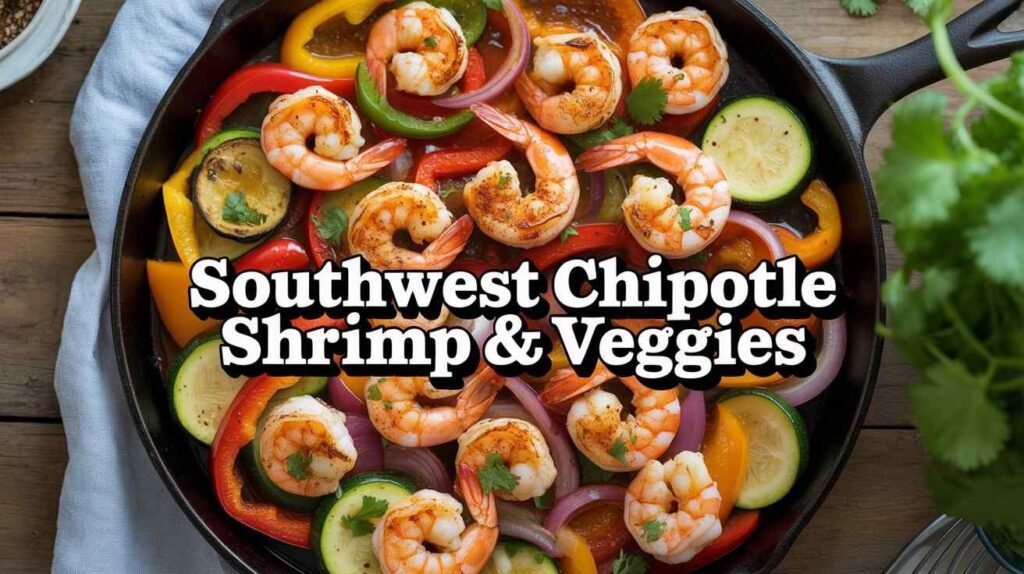 Southwest Chipotle Shrimp and Veggies