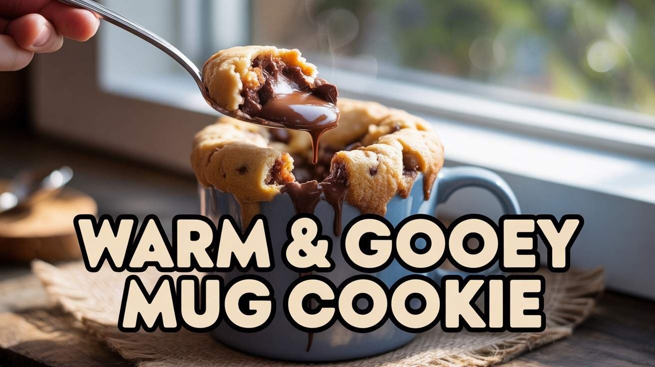 Chocolate Chip Cookie Mug Cake