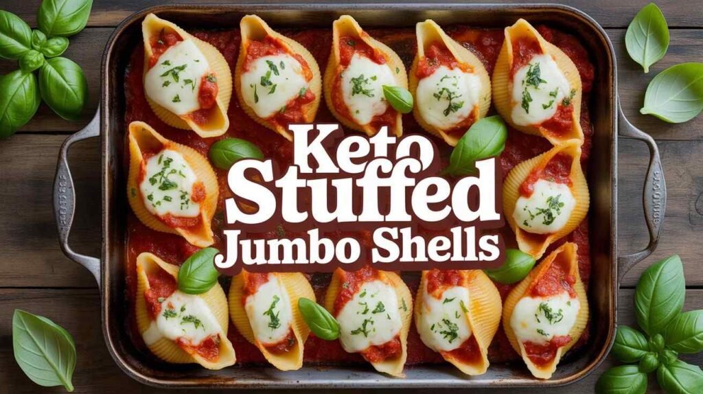 Keto Stuffed Jumbo Shells