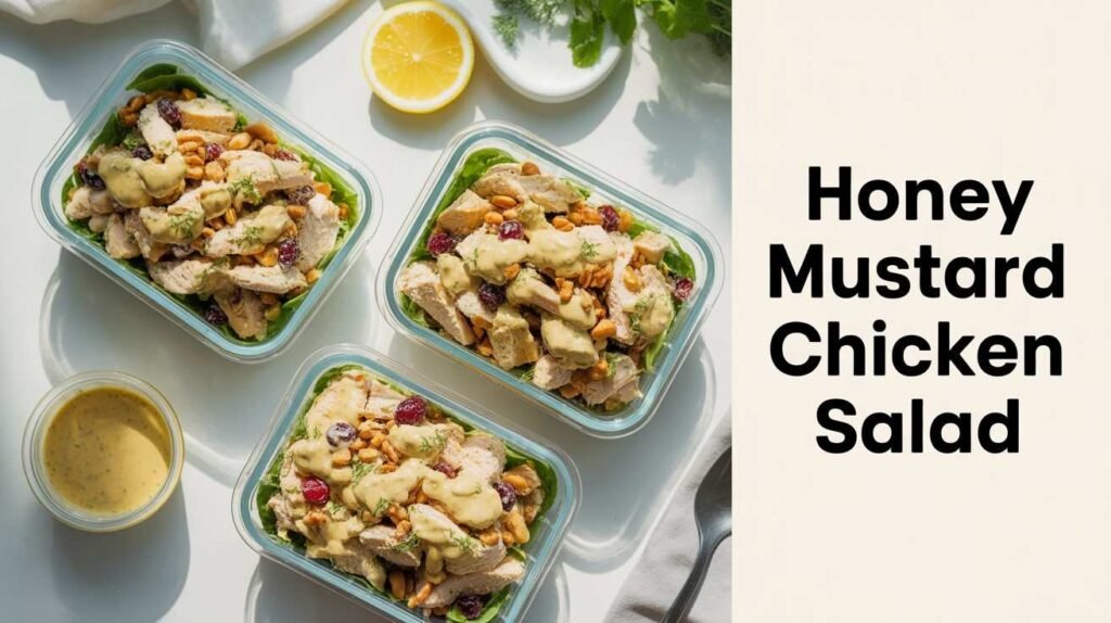 Keto Honey Mustard Chicken Salad