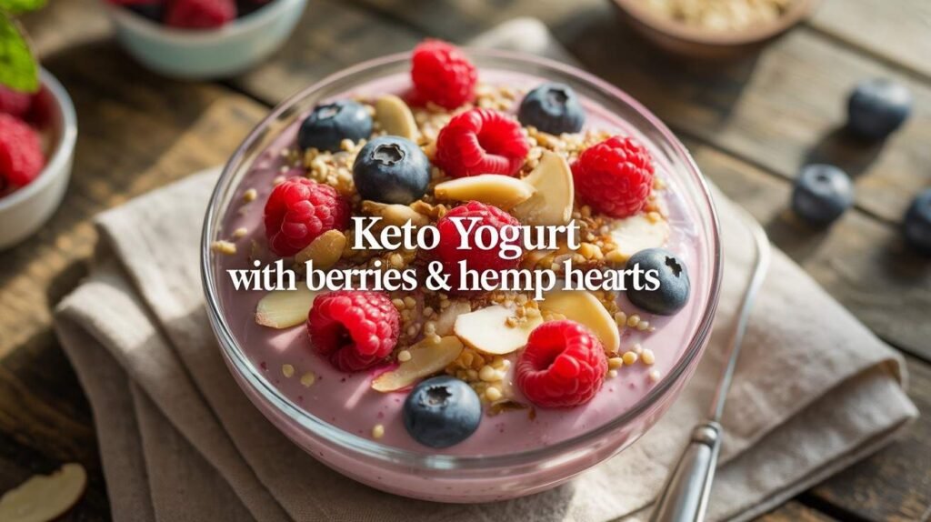 BEST LOW CARB KETO YOGURT