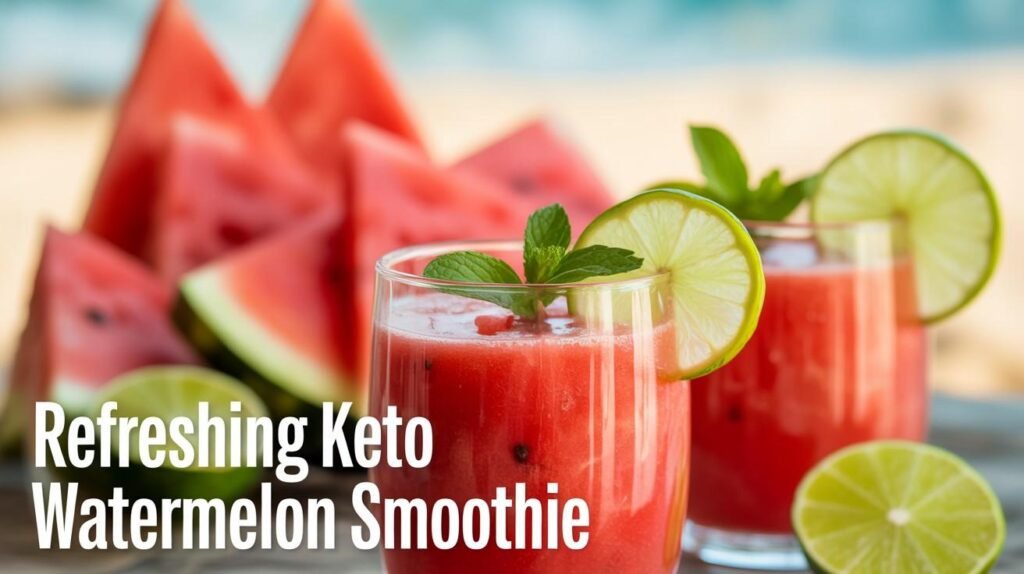 Keto Watermelon Smoothie