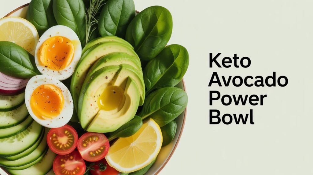 Keto Avocado Power Bowl