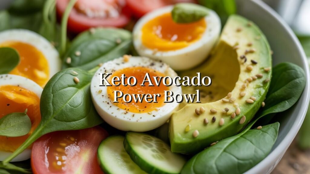 Keto Avocado Power Bowl