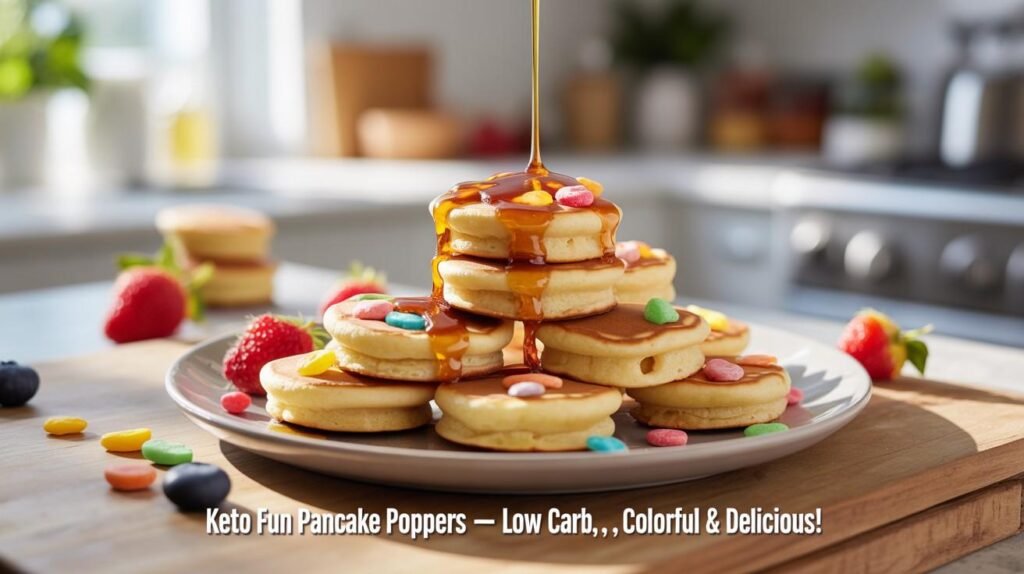 Keto Fun Pancake Poppers