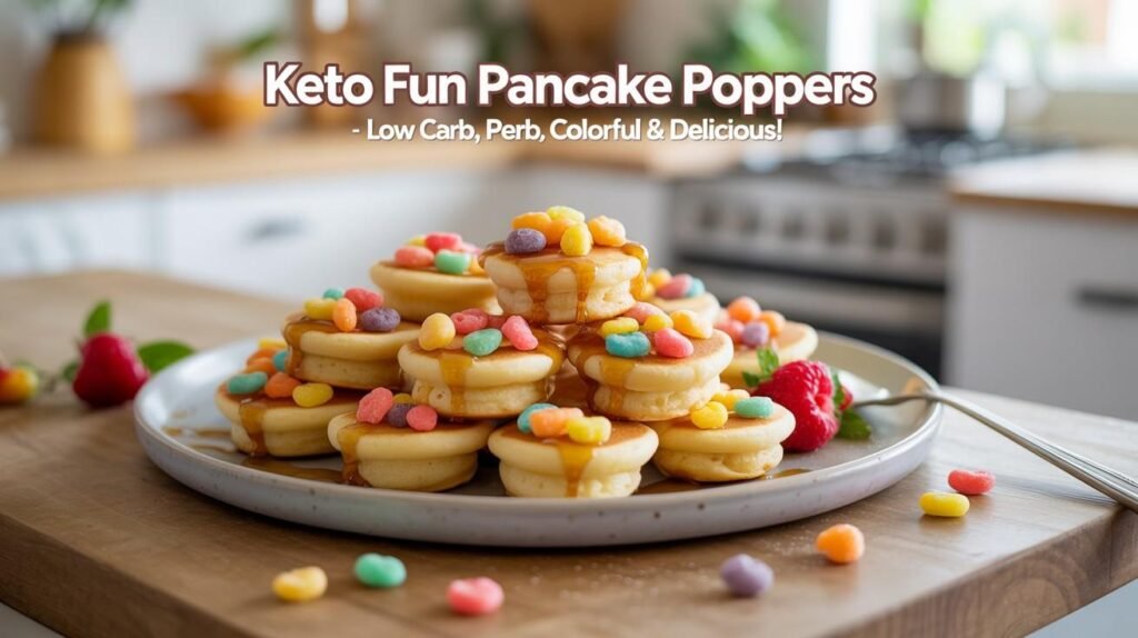 Keto Fun Pancake Poppers