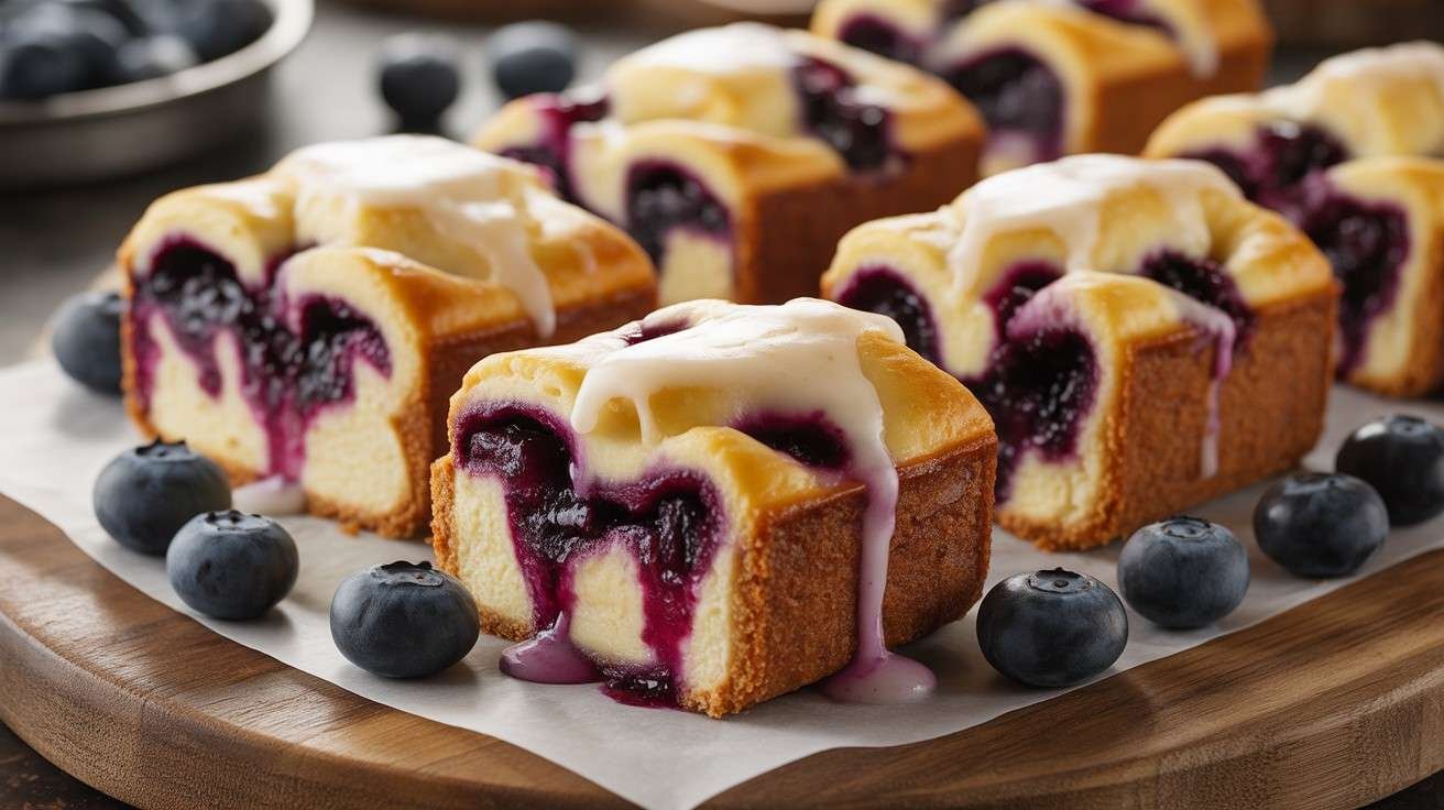 Keto Blueberry Cheesecake Rolls