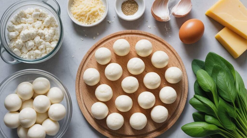 Cottage Cheese Mozzarella Bites