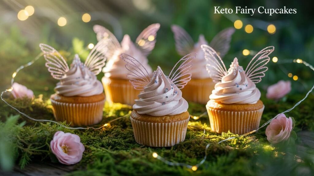 Keto Fairy Cupcakes