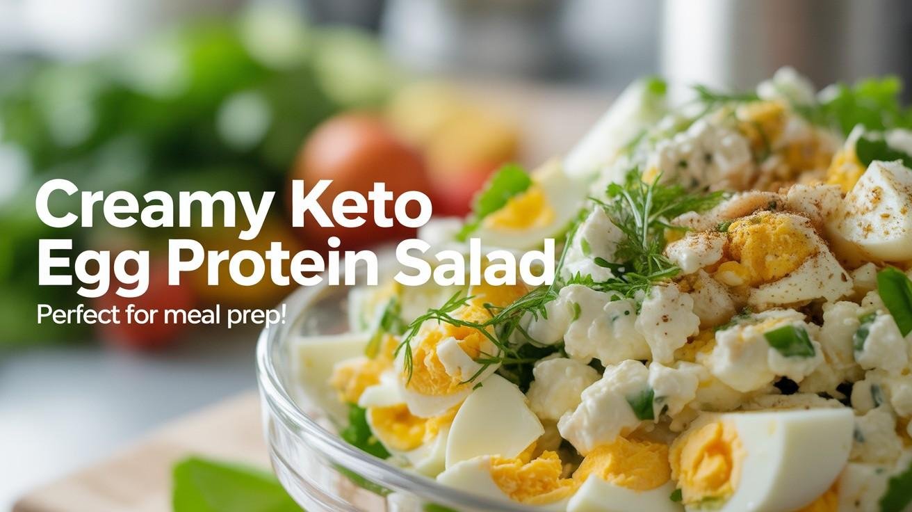 Keto Egg Protein Salad