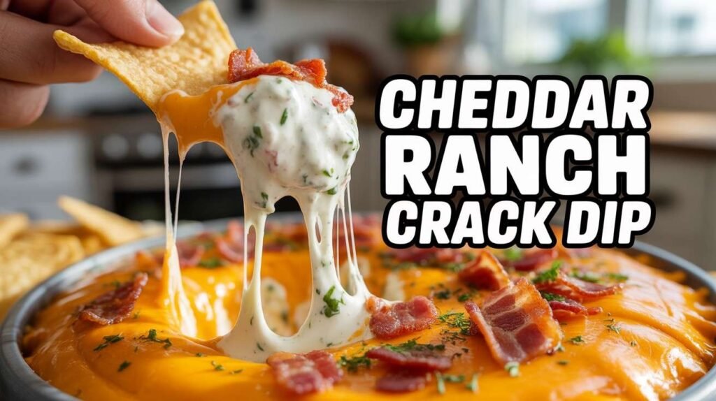 Cheddar Ranch Crack Dip