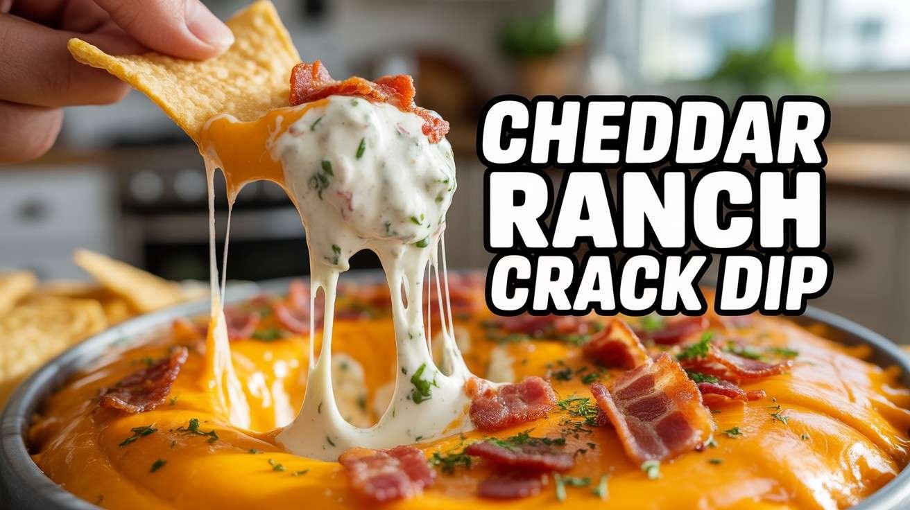 Cheddar Ranch Crack Dip