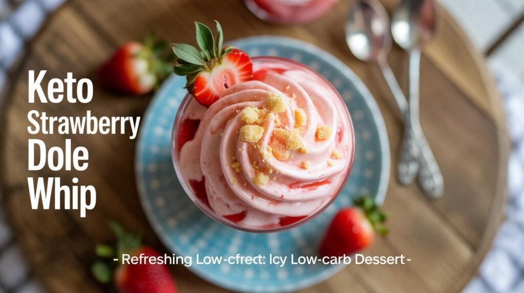 Keto Strawberry Dole Whip