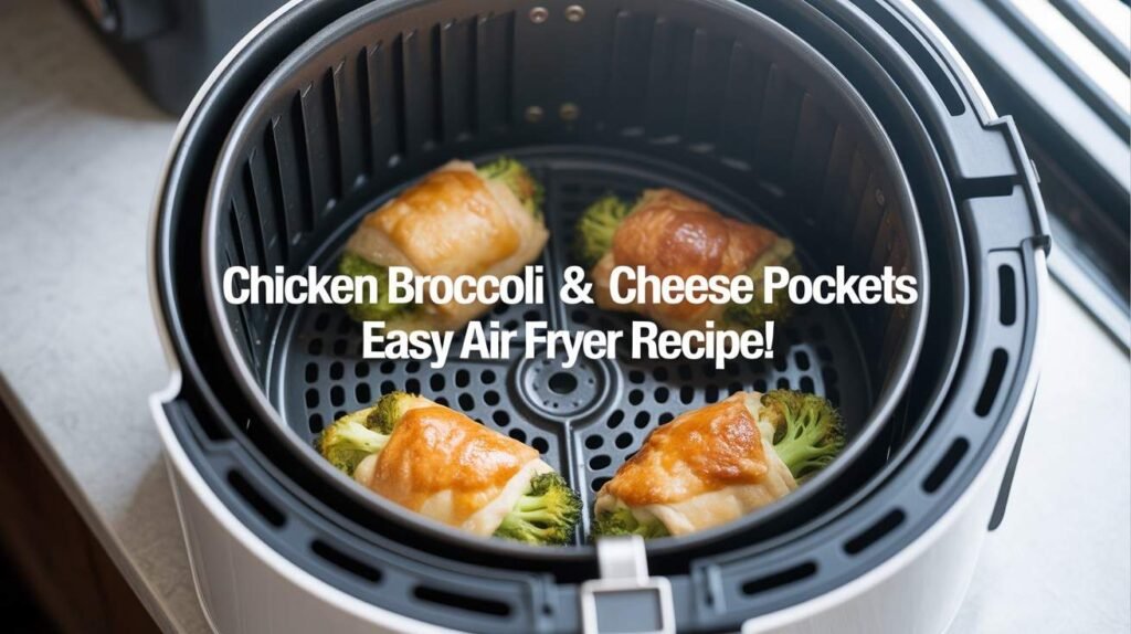 Chicken Broccoli and Cheese Pockets