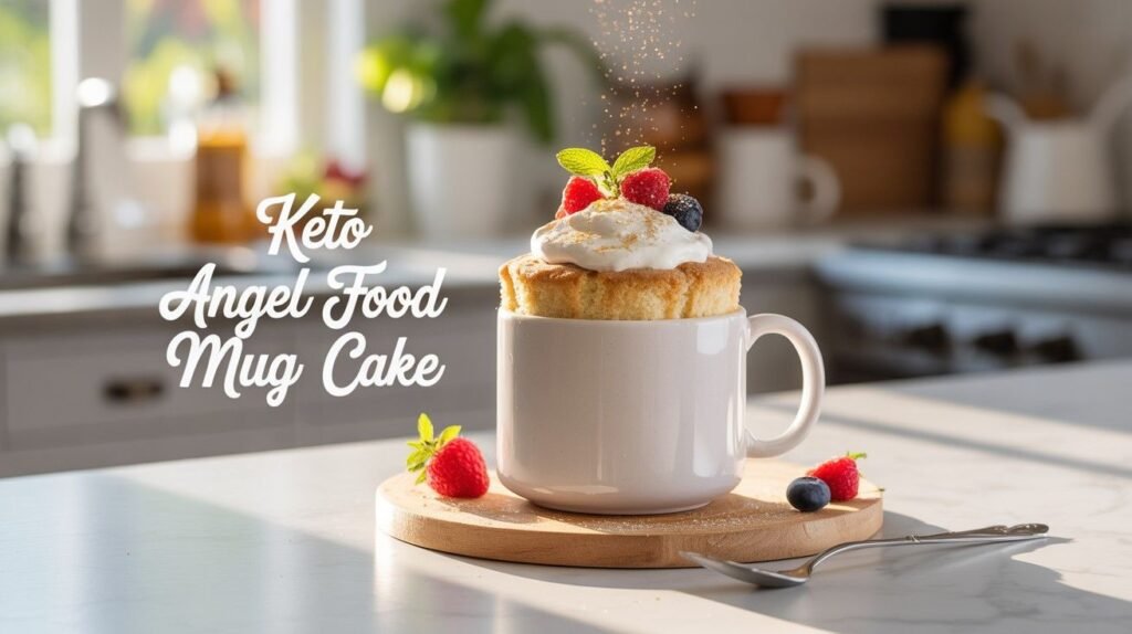Angel Food Mug Cake