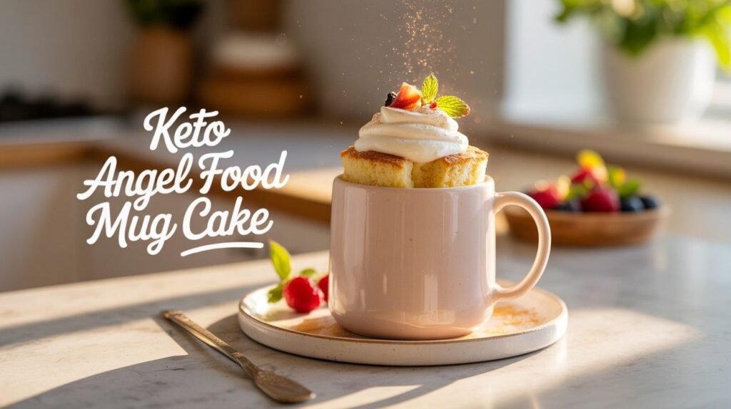 Angel Food Mug Cake