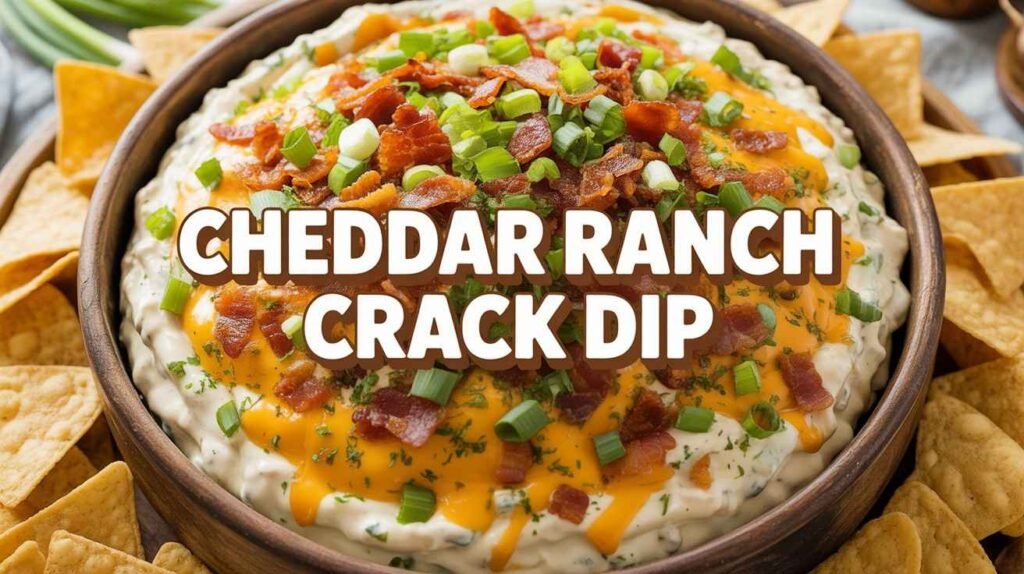 Cheddar Ranch Crack Dip