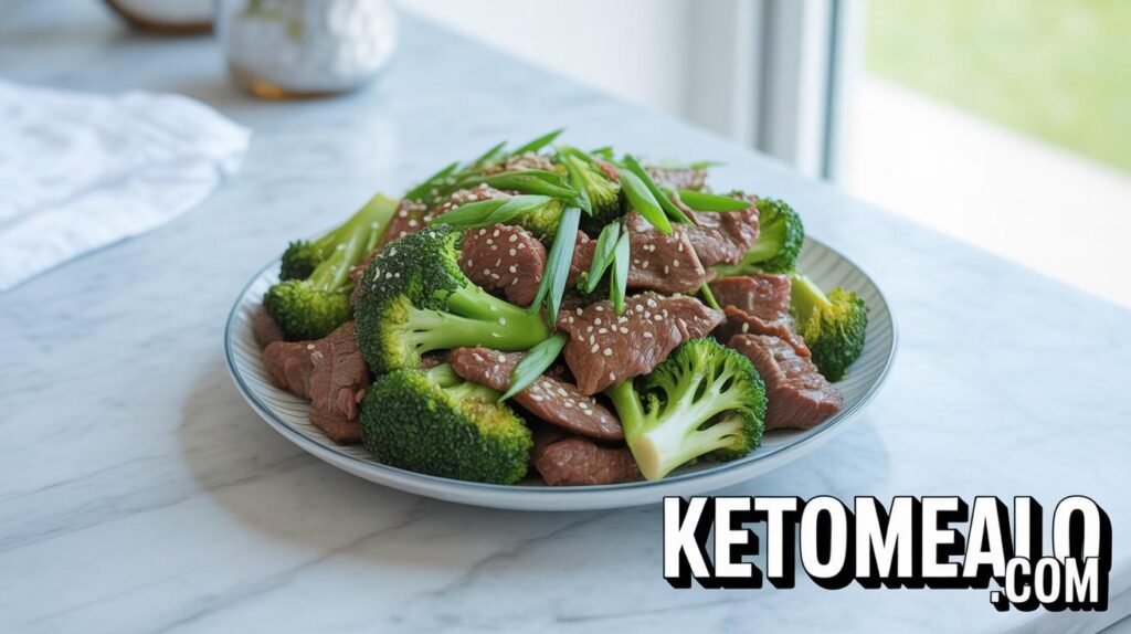 Keto Beef and Broccoli Stir-Fry