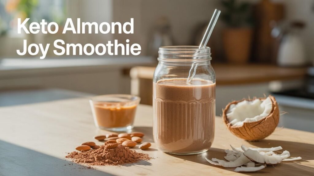 Keto Almond Joy Smoothie