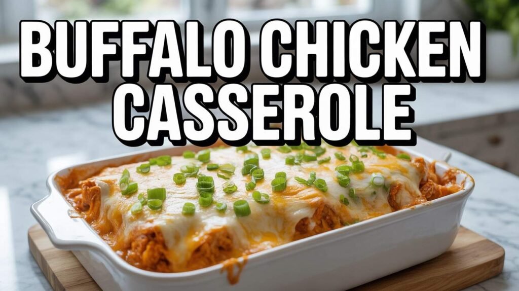 Buffalo Chicken Casserole