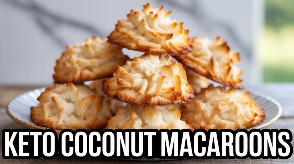 Keto Coconut Macaroons Recipe