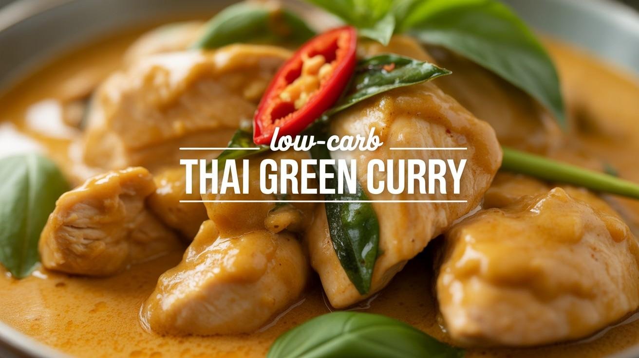 Keto Thai Green Curry Chicken