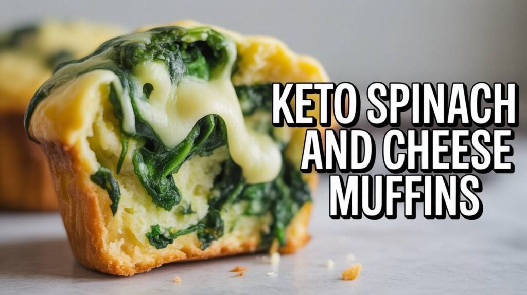 Keto Spinach and Cheese Muffins