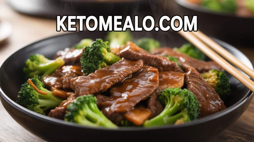 Keto Beef and Broccoli Stir-Fry