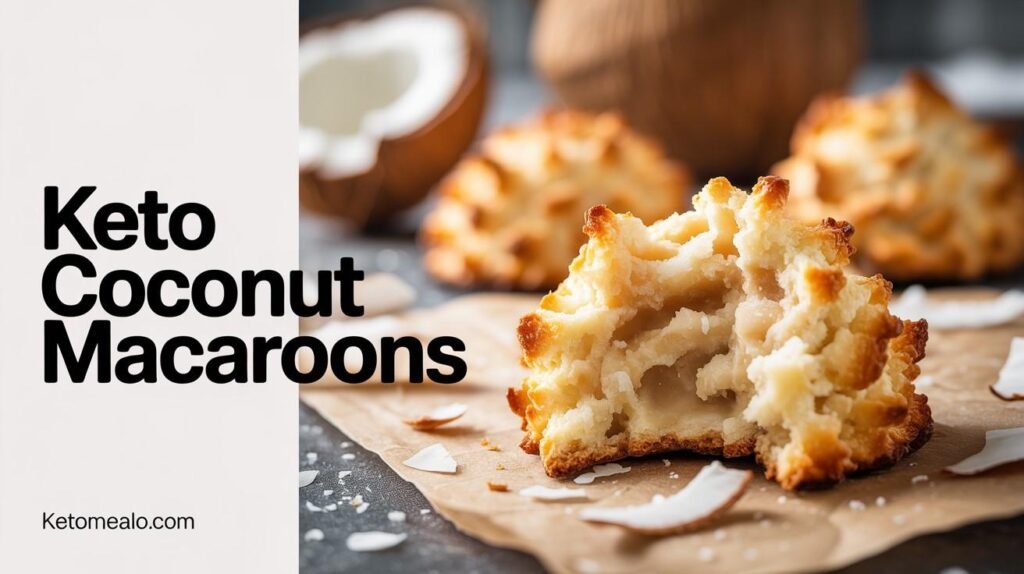 Keto Coconut Macaroons Recipe