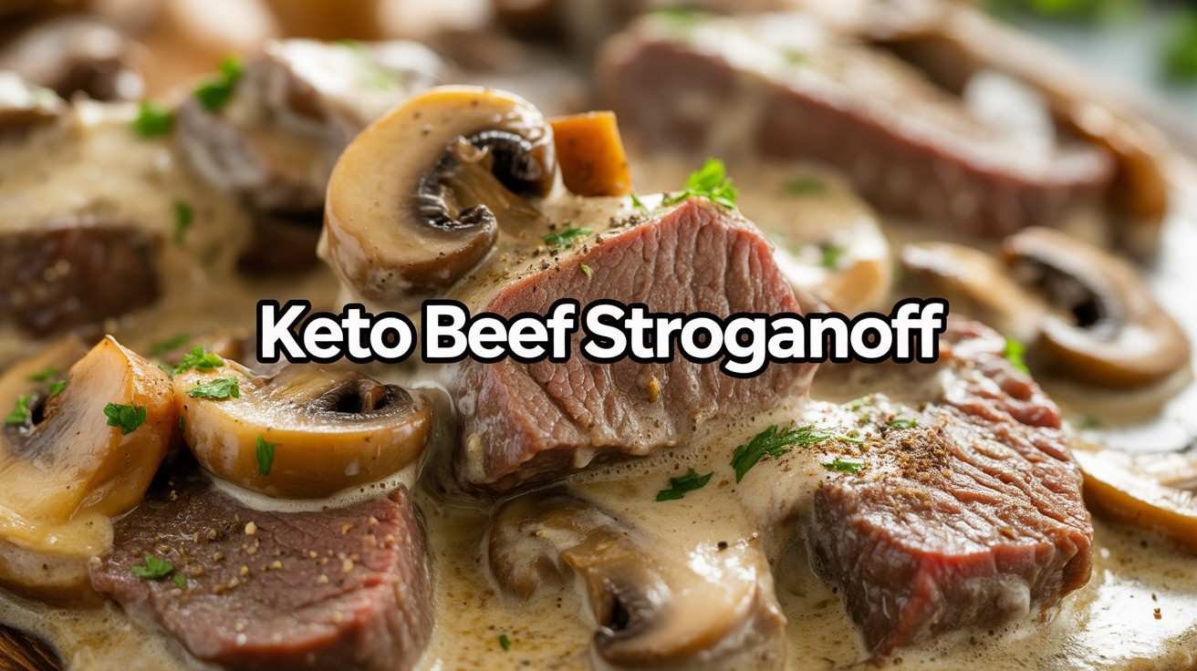 Keto Beef Stroganoff