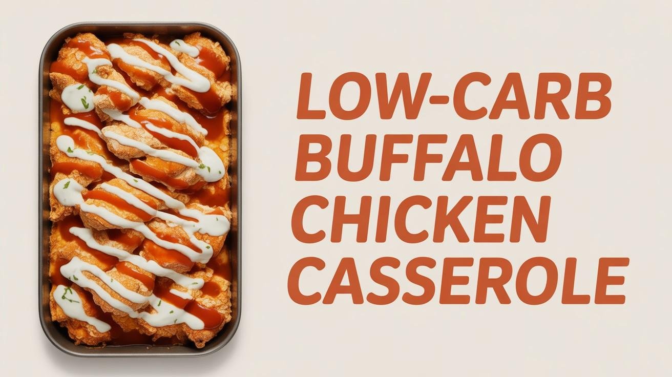 Buffalo Chicken Casserole
