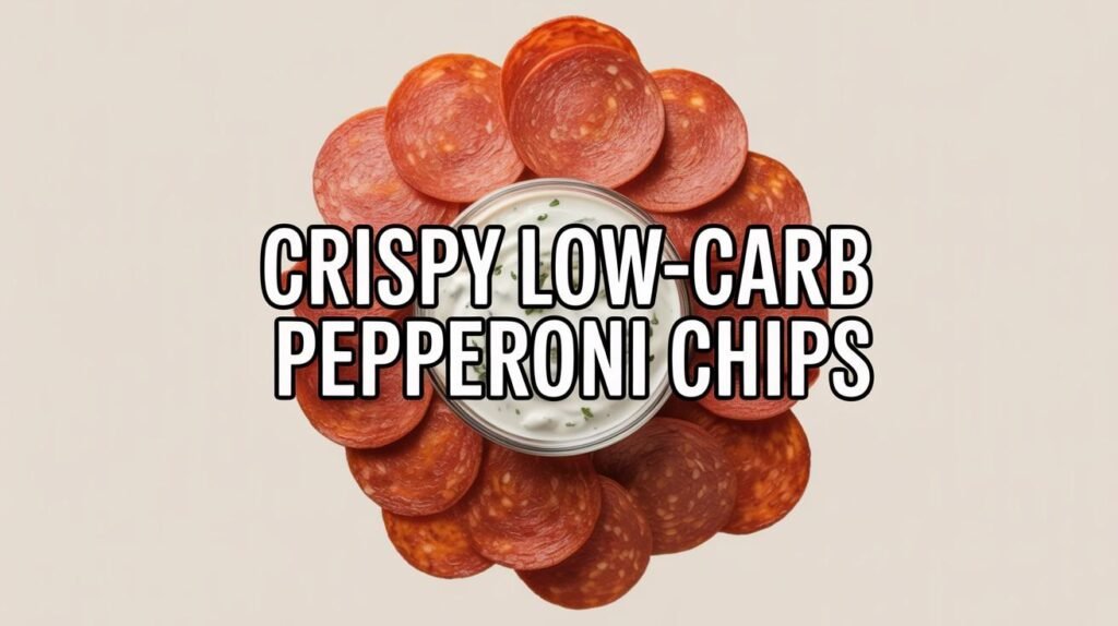 Keto Pepperoni Chips