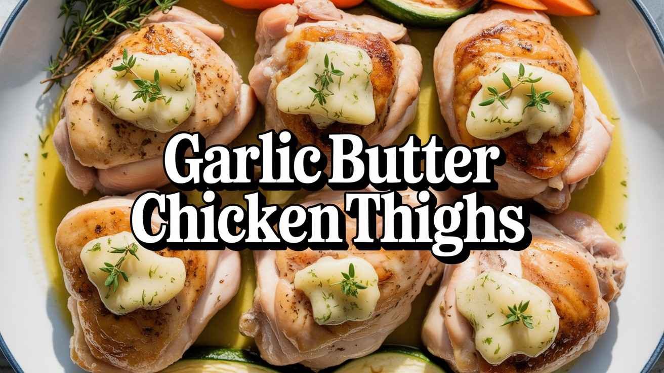 Garlic Butter Chicken Thighs: A Juicy, Flavor-Packed Recipe