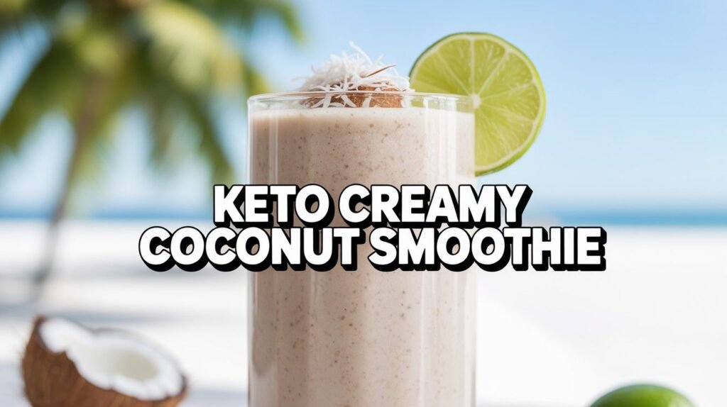 Keto Creamy Coconut Smoothie