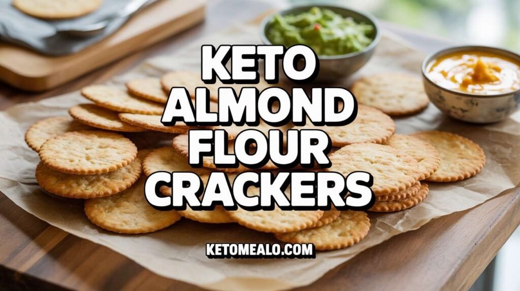Keto Almond Flour Crackers