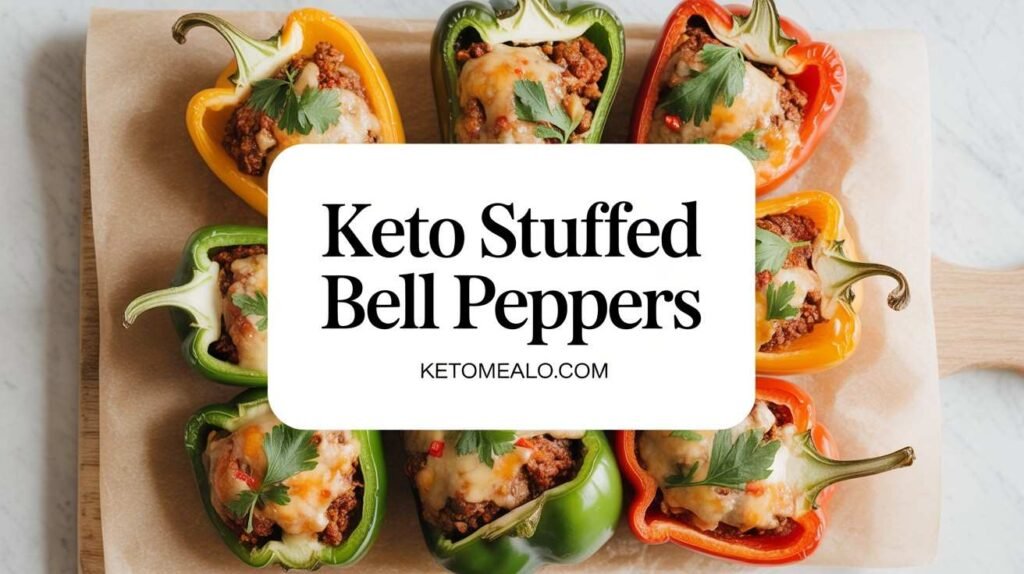 Keto Stuffed Bell Peppers
