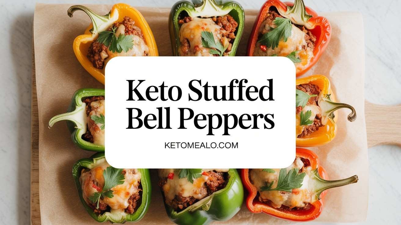 Keto Stuffed Bell Peppers