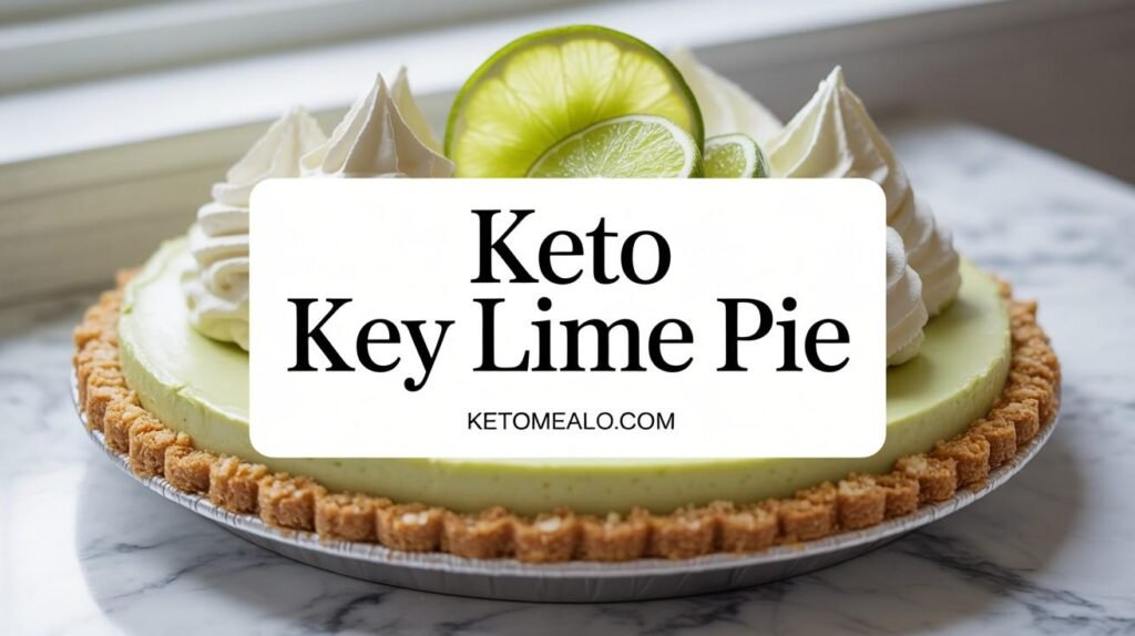 Keto Key Lime Pie