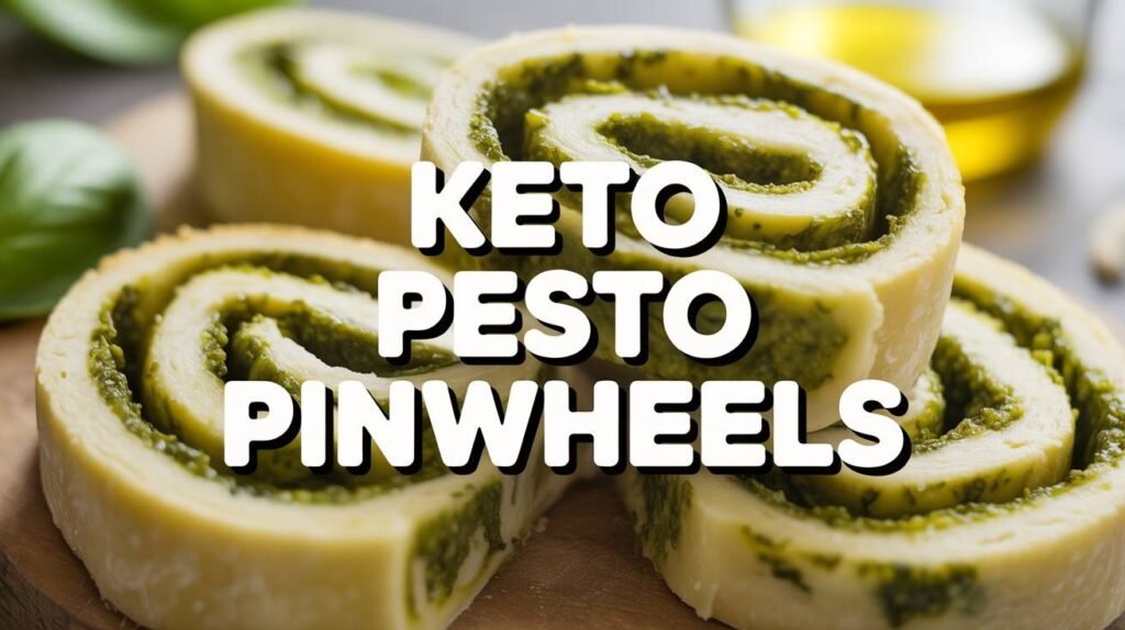 Keto Pesto Pinwheels