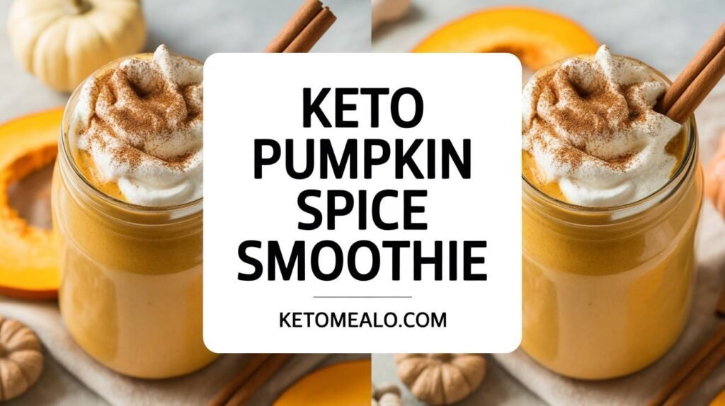 Keto Pumpkin Spice Smoothie