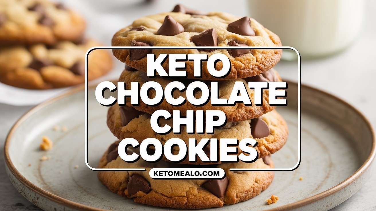 Keto Chocolate Chip Cookies