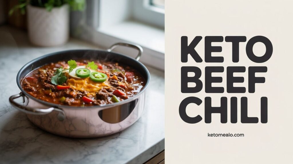 Keto Beef Chili