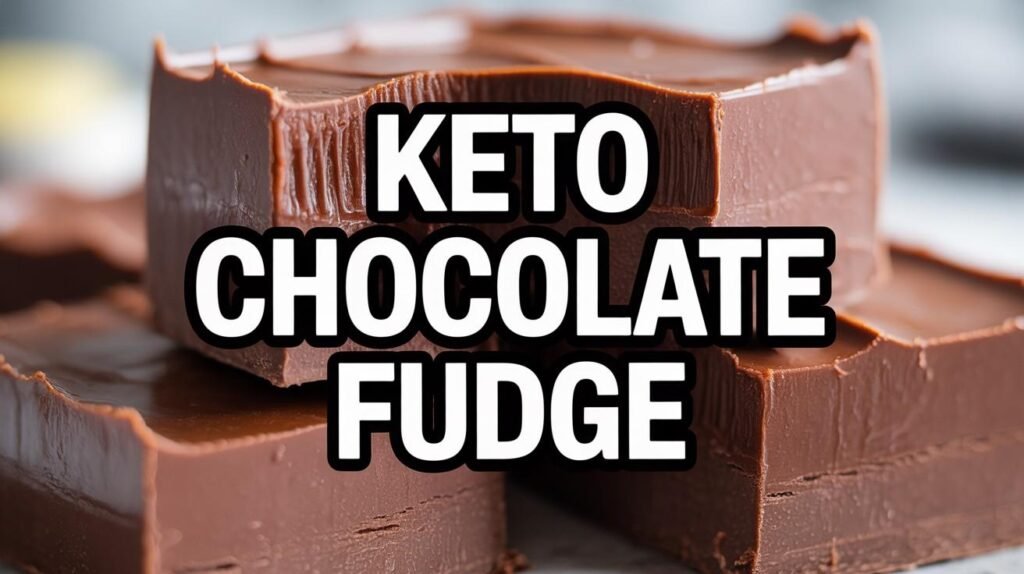 Keto Chocolate Fudge